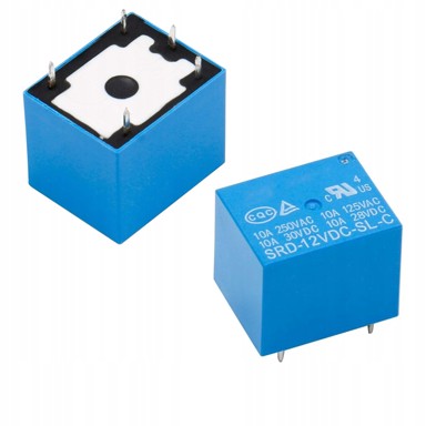 ROSFIX Relej SRD-12VDC-SL-C, 12 V DC, 10 A