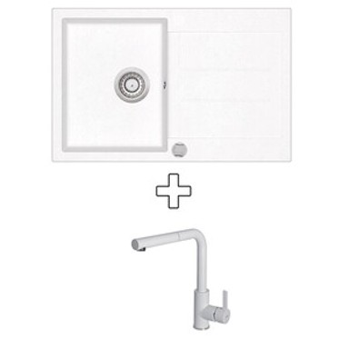 HELIKA Set Tesa SQT101-W + slavina C02, bijela