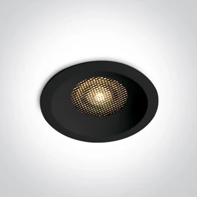 Ugradbena LED svjetiljka s Honeycomb mrežicom DM10120DH/B/V, 20 W, CCT, crna