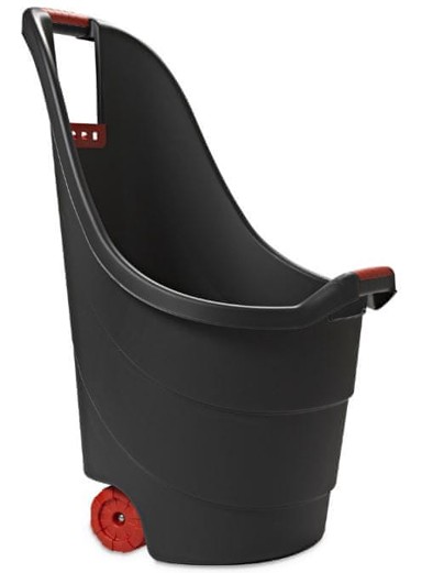 TOOMAX Vrtna kolica Progress, plastika, crna