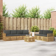 Setovi sofa, čvrsto drvo akacije