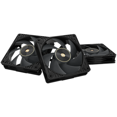 ASUS Ventilator PF120 90DA00M0-B09020-A, 120 mm, PWM, daisy-chain konektor, 3 kom, crna