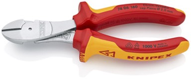 KNIPEX Kliješta bočna sječa, ojačana, 160 mm, 1000V