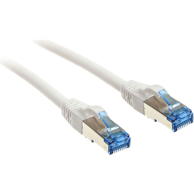 INLINE Mrežni kabel 76800W Cat6a S/FTP, 10 m, bijeli