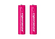 ESPERANZA Crvene, punjive baterije AAA ni-mh 1000 mAh, 2 kom