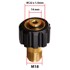 ROSFIX Adapter za cijev za prskanje, M22 x 1,5 na M18, mesing