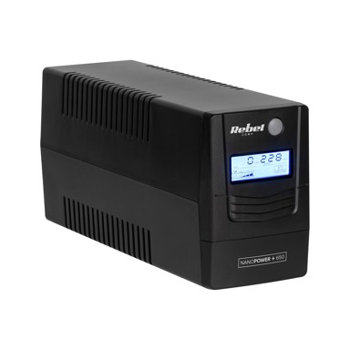 REBEL UPS napajanje Nanopower Plus 650 UPS, 650VA/360W