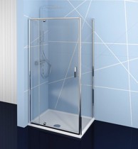 POLYSAN Tuš kabina EASY, pravokutna, pivot vrata, 900–1000 x 700 mm, L/P, prozirno staklo