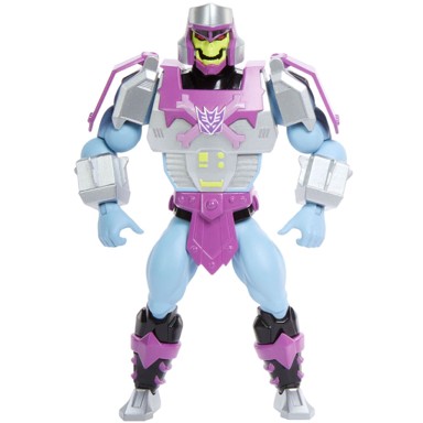 MASTERS OF THE UNIVERSE X TRANSFORMERS Figura Megatron Armor Skeletor, 14 cm