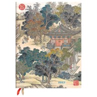 PAPERBLANKS Planer dnevni 2027-17,5 × 23 cm-ultra s gumicom Golden Age DE1962-7
