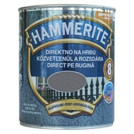HAMMERITE Boja za metal Hammered efekt lak Max siva 0,25 l