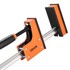 VEVOR Set paralelnih stegača F-oblika, 96 x 155 x 55 cm, narančasti