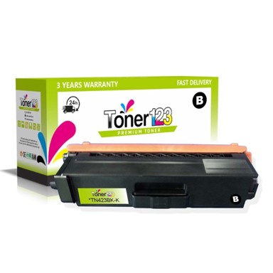 TONER123 Zamjenski toner Brother TN-423BK, crna XL