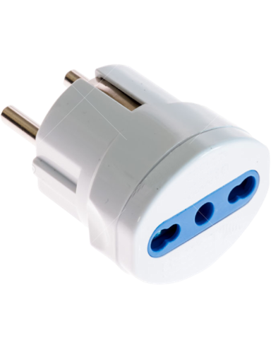 FAMATEL Putni adapter, EU/IT, bijeli