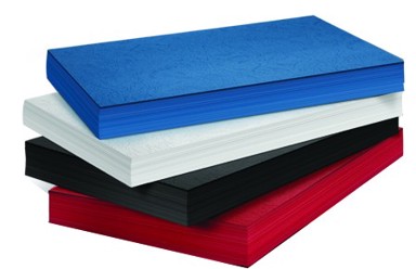 FORPUS karton za uvez A4, reljef, crni