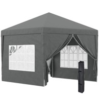 HOMESTAR Paviljon 295 x 295 x 258 cm, sivi