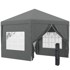 HOMESTAR Paviljon 295 x 295 x 258 cm, sivi