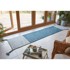 FLAIR RUGS Plava vunena staza Anu, 60 x 200 cm