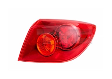 TYC Zadnje svjetlo MAZDA 3 03-09 desno -06 5 vrata vanjsko crveno 11-6117-11-2