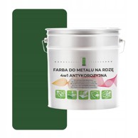 Boja za metal protiv hrđe 4 u 1 zelena RAL 6002 pocinčani čelik 5 l saten
