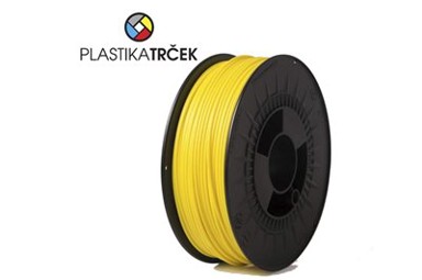 TRČEK Filament za 3D printer, PLA – 1 kg, Žuti