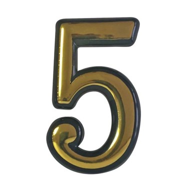 Oznaka kućnog broja BROJ 5