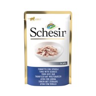 SCHESIR Cat tuna s brancinom u želeu, vrećica 85 g