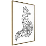 Poster Openwork Fox 40x60