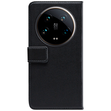 MOBILIZE PU kožna futrola tipa knjige za Xiaomi 14 Ultra, crna