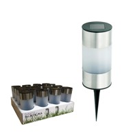Lampa, solarna, ubodna, LED, 22 cm