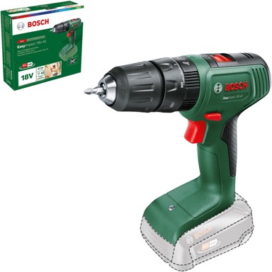BOSCH Akumulatorski udarni odvijač EasyImpact 18V, 40Nm
