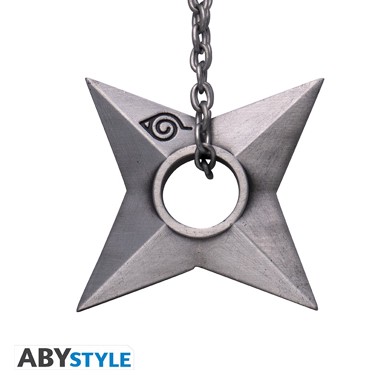 Privjesak Naruto Shippuden 3D Shuriken Konoha