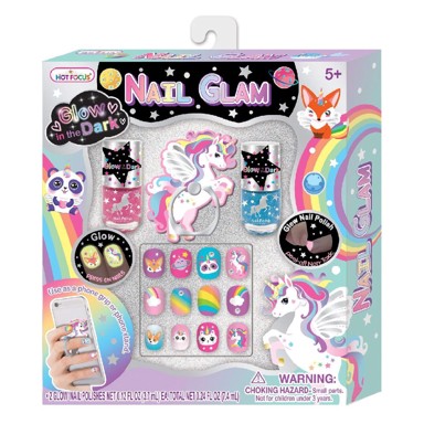 HOT FOCUS Set za nokte, Glam