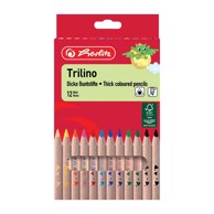 HERLITZ Bojice drvene TRILINO JUMBO, trokutaste 12/1
