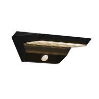 NORDLUX Zidna svjetiljka Agena, solar LED, IP44, crna