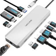 WAVLINK USB-C hub s dual HDMI