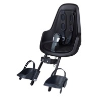 BOBIKE Prednje sjedalo za bicikl, do 15 kg ONE MINI URBAN, crno