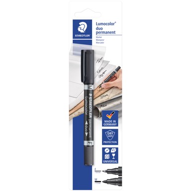 STAEDTLER Permanentni marker DUO, 0.6mm i 1.5mm