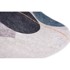 VITAUS Plavi/sivi perivi tepih 60x100 cm Oval