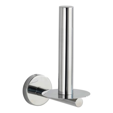 WENKO Zidni držač toaletnog papira od nehrđajućeg čelika u sjajno srebrnoj boji Bosio