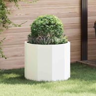 Tegla 60 x 60 x 50 cm čelik, bijela