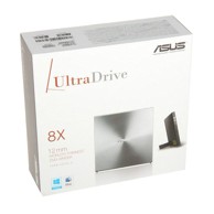 ASUS Vanjski DVD snimač SDRW-08U5S-U, UltraDrive, srebrni, 90DD0112-M29000