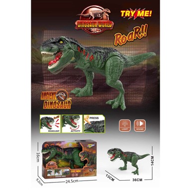 Dino svijet Igračka na baterije 36 x 13 x 14 cm, bez boje