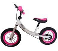R-SPORT Bicikl bez pedala R3, bijelo/rozni
