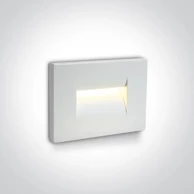 ONE LIGHT Ugradbena svjetiljka led/3,6w/3000k/85lm/44°/240v ip65 bijela dm68064/w/w