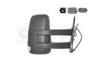 VAN WEZEL Retrovizor Iveco Daily 06-14, desni, -10, električni, grijani, s antenom, žmigavac, dugi