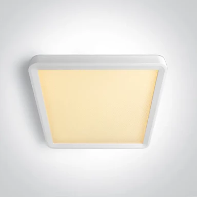 Tanka četvrtasta LED plafonjera, DM62020HU/W/V, 18 W, CCT, UGR19, 230 V, bijela