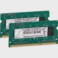 G.SKILL RAM memorija SQ F3-12800CL9D-4GBSQ, 4GB (2x2GB), DDR3-1600, CL9, SO-DIMM