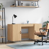 Radni stol boja hrasta sonome 140x50x75 cm konstruirano drvo
