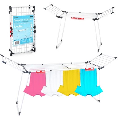 MASSIDO Sušilica rublja Lydia, sklopiva, 27 m, bijela